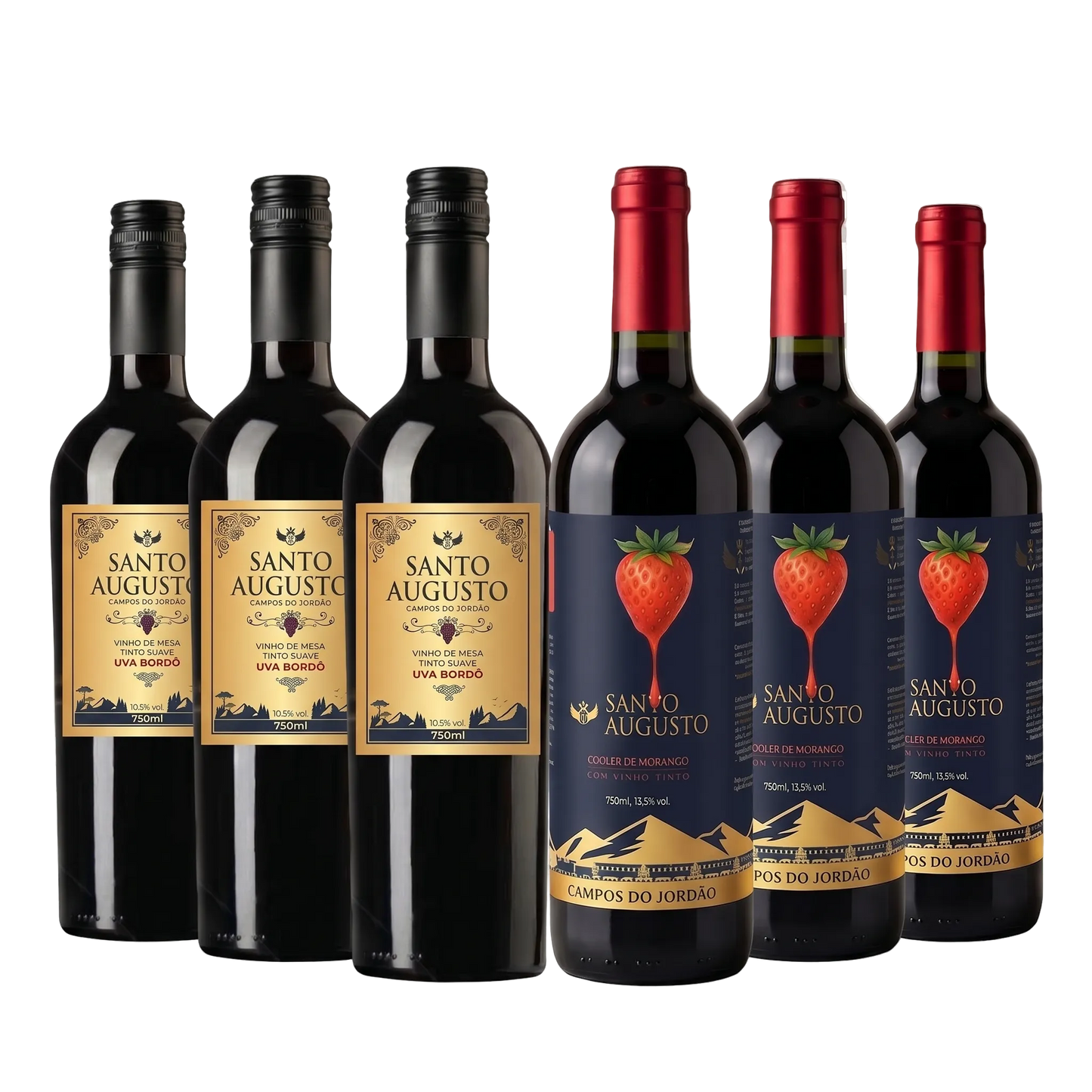 Combo Santo Augusto: Experiência da Serra (6 Garrafas)
